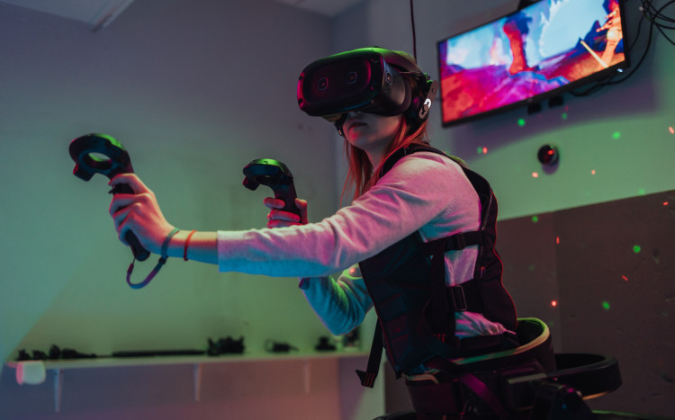 Gra w salonie VR