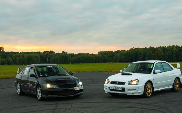 Subaru i Mitsubishi.