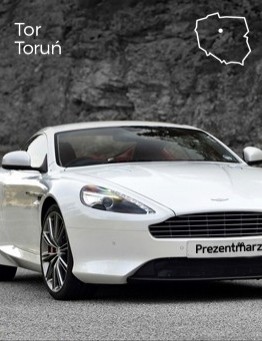 Jazda za kierownicą Aston Martina DB9 – Tor Toruń