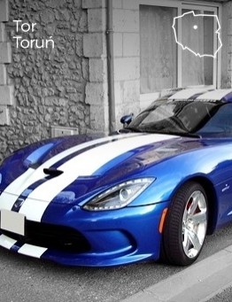 Jazda za kierownicą Dodge Vipera GTS – Tor Toruń