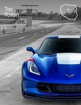 Jazda za kierownicą Chevroleta Corvette – Tor Toruń
 Ilość okrążeń-1 okrążenie