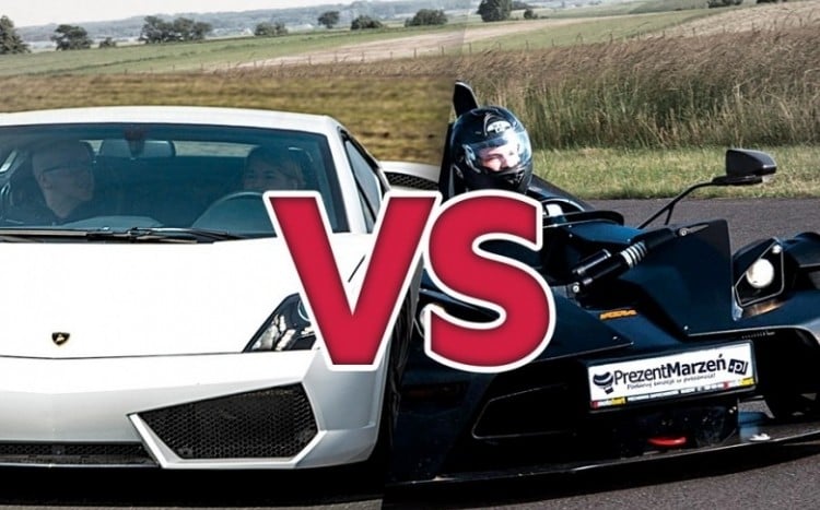 KTM X-BOW vs Lamborghini Gallardo