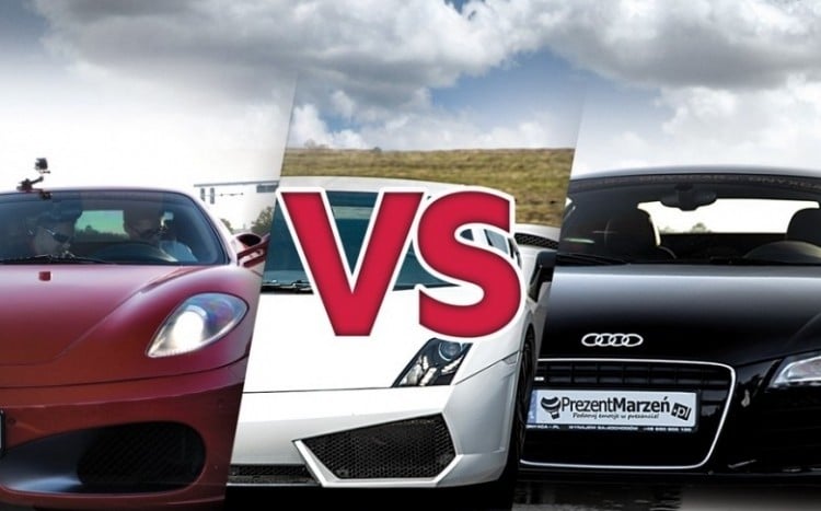 Ferrari vs Lamborghini vs Audi