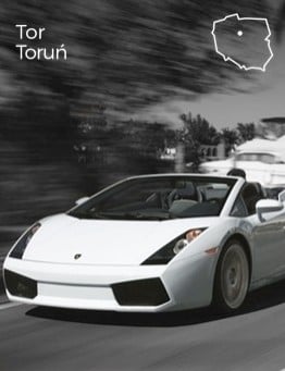 Jazda Lamborghini Gallardo Cabrio jako pasażer – Tor Toruń
