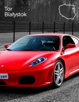 Jazda Ferrari F430 jako pasażer – Tor Białystok