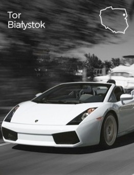 Jazda Lamborghini Gallardo Cabrio jako pasażer – Tor Białystok