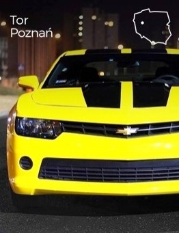 Jazda Chevroletem Camaro jako pasażer – Tor Poznań