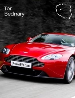 Jazda za kierownicą Aston Martina Vantage – Tor Bednary