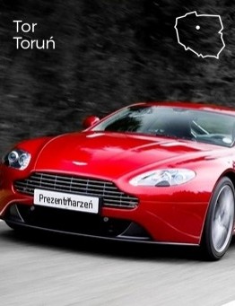 Jazda Aston Martinem Vantage jako pasażer – Tor Toruń