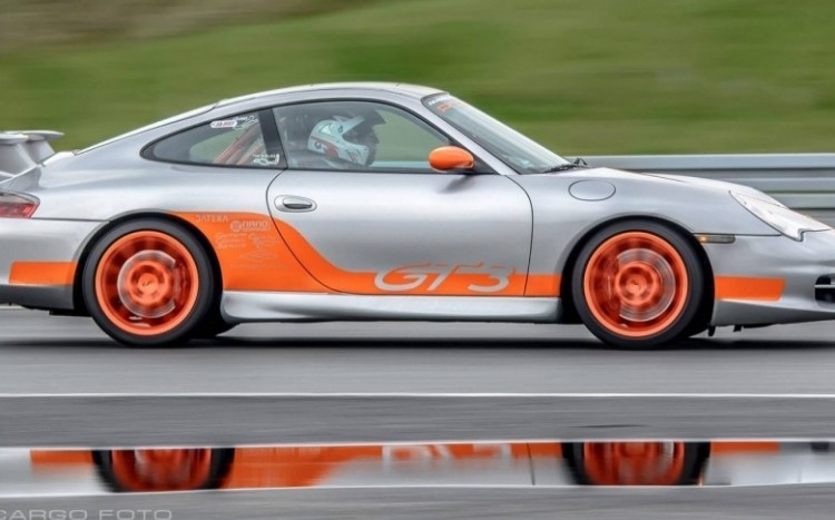 Jazda Porsche 911 jako pasażer na torze kartingowym w