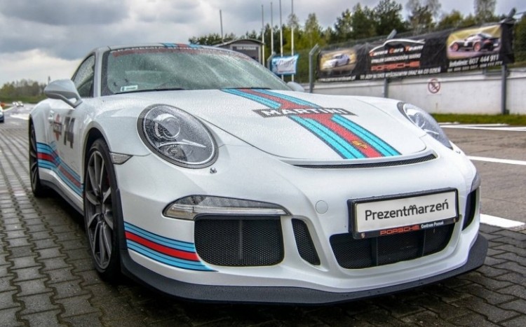 Porsche, duży spojler
