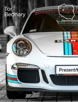 Jazda za kierownicą Porsche 911 (991) GT3 – Tor Bednary
 Ilość okrążeń-1 okrążenie