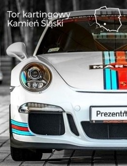Jazda za kierownicą Porsche 911 GT3 – Tor kartingowy Silesia Ring
 Ilość okrążeń-1 okrążenie