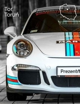 Jazda za kierownicą Porsche 911 (991) GT3 – Tor Toruń
 Ilość okrążeń-1 okrążenie