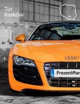 Jazda za kierownicą Audi R8 V10 – Tor Kraków
 Ilość okrążeń-2 okrążenia