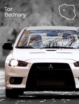 Jazda Mitsubishi Lancer Evo X jako pasażer – Tor Bednary