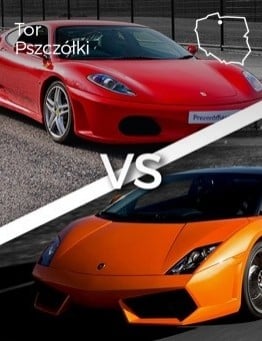 Jazda Lamborghini Gallardo vs Ferrari F430 – Tor Pszczółki