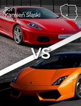 Jazda Lamborghini Gallardo vs Ferrari F430 – Tor Silesia Ring