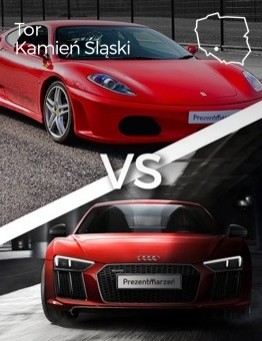 Jazda Ferrari F430 vs Audi R8 – Tor Silesia Ring