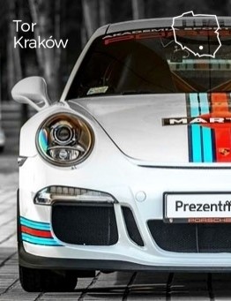 Jazda za kierownicą Porsche 911 (991) GT3 – Tor Kraków
 Ilość okrążeń-1 okrążenie