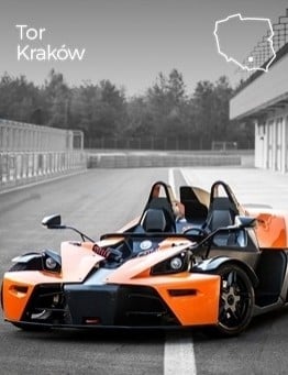 Jazda za kierownicą KTM X-BOW – Tor Kraków
 Ilość okrążeń-2 okrążenia