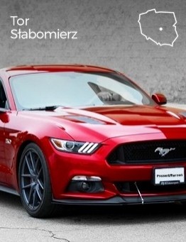 Jazda za kierownicą Forda Mustanga – Tor Słabomierz
 Ilość okrążeń-2 okrążenia