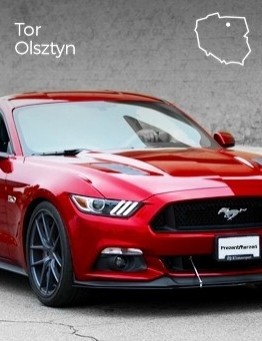 Jazda za kierownicą Forda Mustanga – Tor Olsztyn