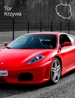 Jazda Ferrari F430 jako pasażer – Tor Krzywa