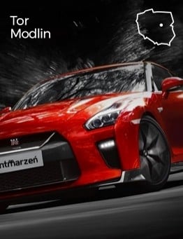 Jazda Nissan GT-R jako pasażer – Tor Modlin