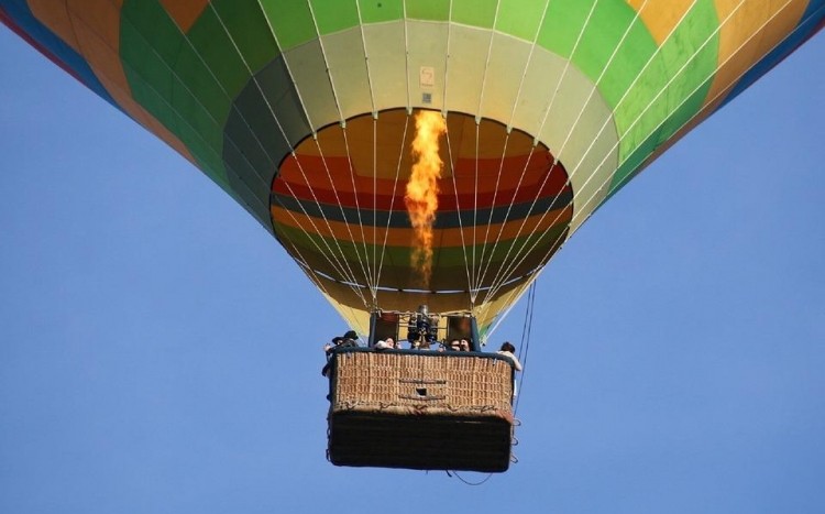 balon na ogrzewane powietrze