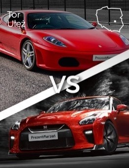 Jazda Ferrari F430 vs Nissan GT-R – Tor Ułęż
 Ilość okrążeń-2 okrążenia