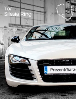 Jazda Audi R8 V8 jako pasażer – Tor Silesia Ring