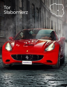 Jazda Ferrari California jako pasażer – Tor Słabomierz