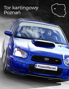 Jazda Subaru Impreza WRX – Tor kartingowy Poznań
 Ilość okrążeń-1 okrążenie