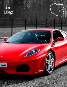 Jazda za kierownicą Ferrari F430 – Tor Ułęż
 Ilość okrążeń-1 okrążenie