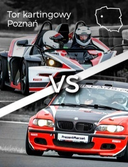 Jazda KTM X-BOW vs BMW M Power – Tor kartingowy Poznań