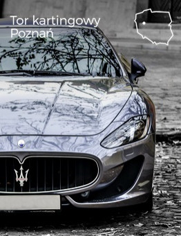 Jazda za kierownicą Maserati GranTurismo MC Stradale – Tor Poznań karting
 Ilość okrążeń-1 okrążenie