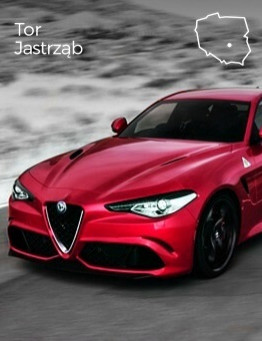 Jazda za kierownicą Alfa Romeo Giulia Quadrifoglio – Tor Jastrząb
 Ilość okrążeń-1 okrążenie