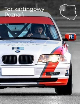Jazda za kierownicą BMW 330i E46 Club Sport – Tor Poznań karting
 Ilość okrążeń-1 okrążenie