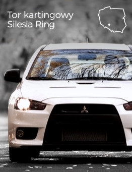 Jazda za kierownicą Mitsubishi Lancer Evo X – Tor Silesia Ring karting