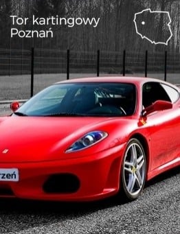 Jazda Ferrari F430 jako pasażer – Tor kartingowy Poznań