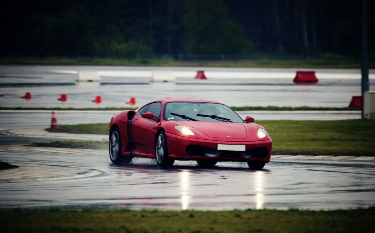 Tył Ferrari