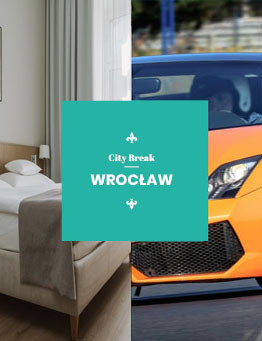 Pobyt w hotelu**** z jazdą Lamborghini Gallardo – Wrocław