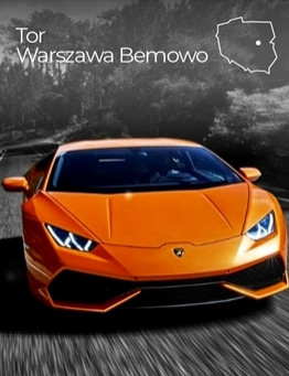 Jazda za kierownicą Lamborghini Huracan – Tor Warszawa Bemowo