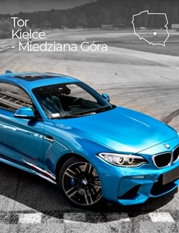 Jazda za kierownicą BMW M2 – Tor Kielce
 Ilość okrążeń-1 okrążenie