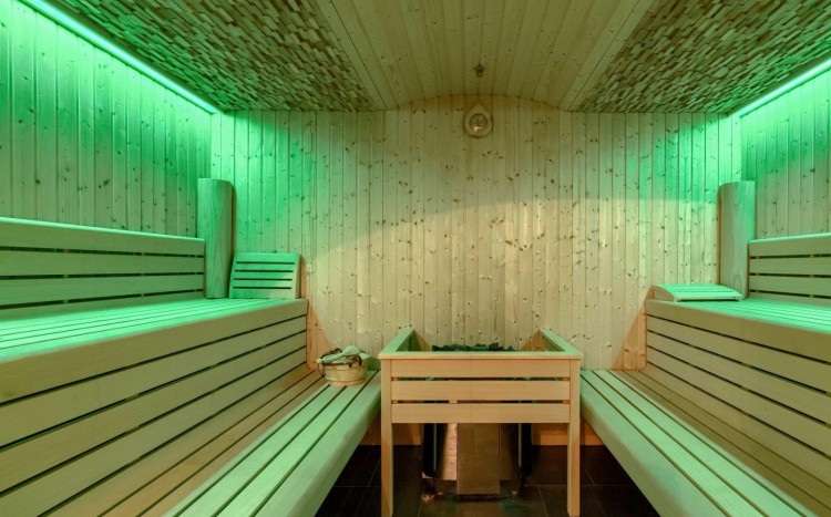 sauna pałac wierzbiczany