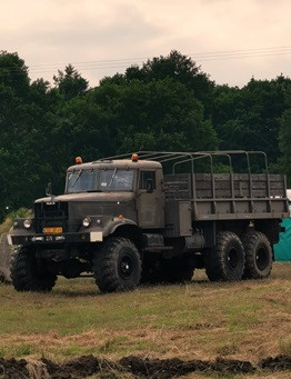 Jazda ciężarówką wojskową KrAZ – Koszalin