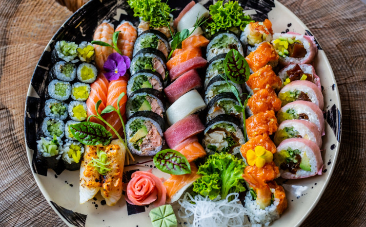 zestaw sushi dla dwojga