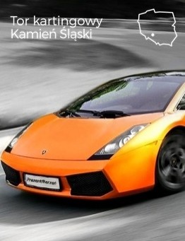 Jazda za kierownicą Lamborghini Gallardo – Tor kartingowy Kamień Śląski
 Ilość okrążeń-1 okrążenie