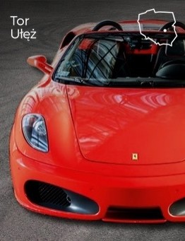 Jazda Ferrari F430 Cabrio jako pasażer – Tor Ułęż